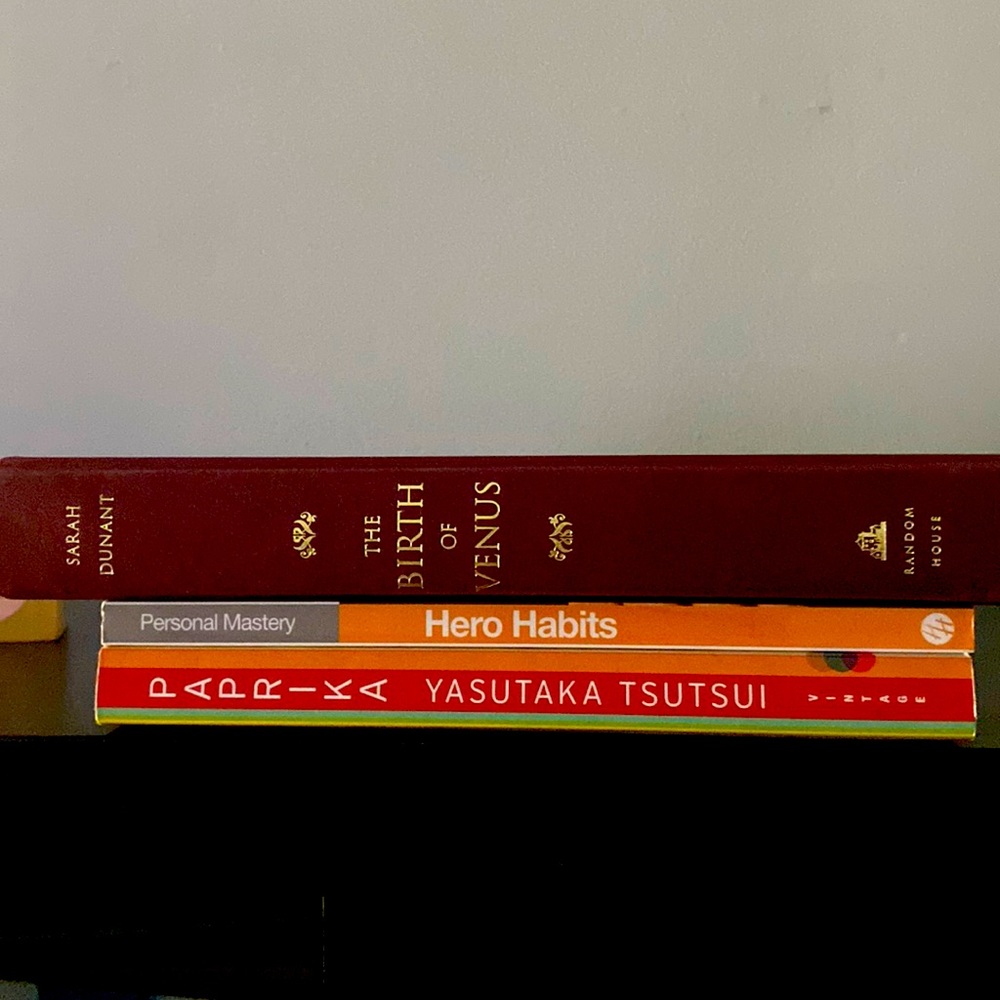 Books - The Birth of Venus; Hero Habits; Paprika
